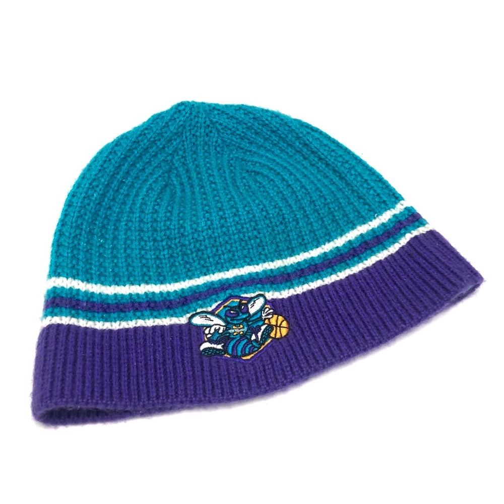 Adidas New Orleans Hornets Throwback Beanie Hat